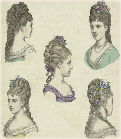 Hairstyles Photoshop on Victorian Hairstyles